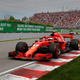 Sebastian Vettel at the F1 Canadian Grand Prix.
